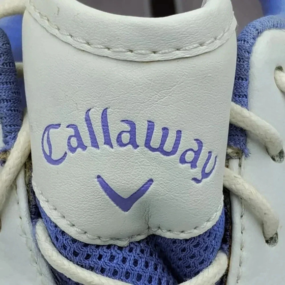 Callaway White and Blue Athletic Shoes with Sleek Design - Picture 2 of 7